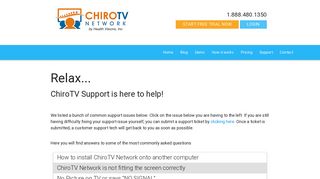 Chiropractic Patient Education for your Reception Area TV ... - ChiroTV