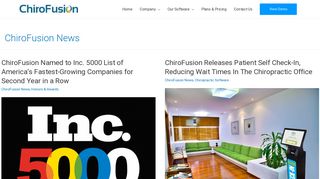 ChiroFusion News Archives - ChiroFusion | Chiropractic EHR Software