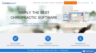 ChiroTouch: Chiropractic Software and Certified EHR