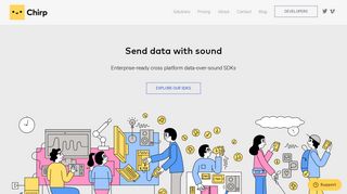 Chirp | Send data with sound