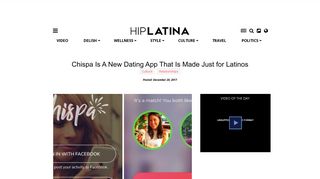 Chispa Is A New Dating App That Is Made Just for Latinos - HipLatina