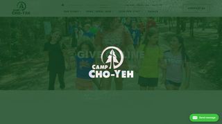 Give Online - Camp Cho-Yeh