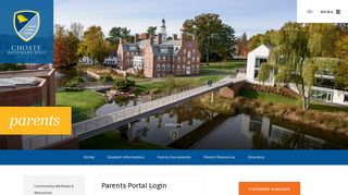 Parents - Choate Rosemary Hall