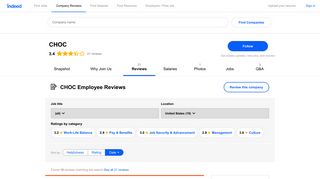 Working at CHOC: Employee Reviews | Indeed.com