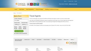 Travel Agents | Travel Agencies | Choice Hotels