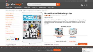 Home Cinema Choice Magazine - February 2019 Subscriptions ...