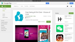 Free Dating & Flirt Chat - Choice of Love - Apps on Google Play