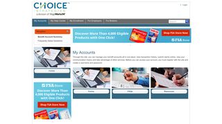 Choice Strategies Online Account > My Accounts > Benefit Account ...