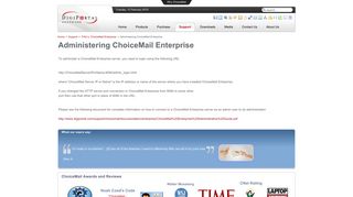 Choice Mail : Administering ChoiceMail Enterprise