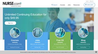 Nurse.com | Nursing Jobs, Continuing Education Courses, and News