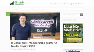 Is Chris Farrell Membership a Scam? An Insider Review 2018