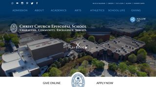 Christ Church Episcopal School | Private School in Greenville SC
