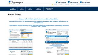 The Christ Hospital - Data Online