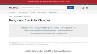 Church Background Checks | Background Checks For Church ...