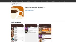 ChristianCafe.com - Dating on the App Store - iTunes - Apple