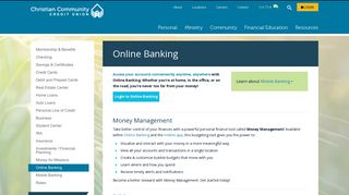 Online Banking - Christian Community Credit Union