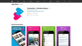 Connection - Christian Dating on the App Store - iTunes - Apple