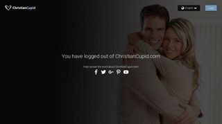 You have logged out of ChristianCupid.com