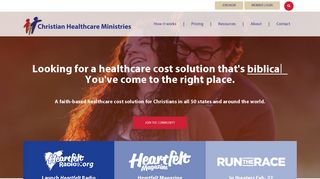 Christian Healthcare Ministries | Healthcare cost sharing ministry