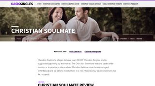 Christian Soulmate |Christian Soulmates for Singles