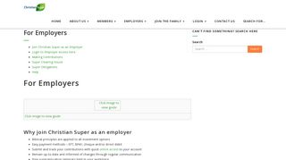For Employers – Christian Super