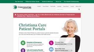 Patient Portals – Christiana Care Health System