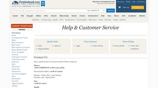 Customer Service - Christianbook.com - Christian Books