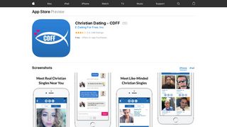 Christian Dating - CDFF on the App Store - iTunes - Apple