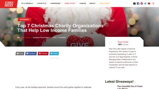 Top 7 Charities That Offer Online Christmas Help for Low Income ...