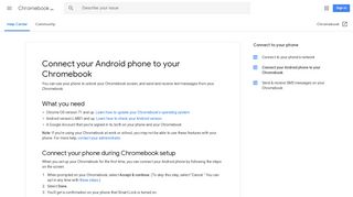 Unlock your Chromebook with your Android phone - Chromebook Help