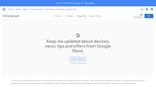 Setup Chromecast and stream to your TV - Google Store