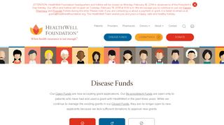 Disease Funds - HealthWell Foundation