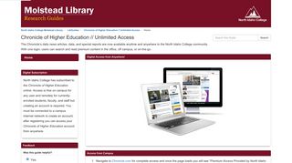Home - Chronicle of Higher Education // Unlimited Access - LibGuides ...
