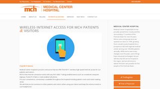 Wireless | Medical Center Hospital