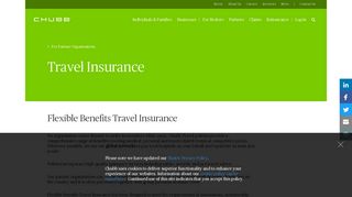 Travel Insurance Insurance in United Kingdom - Chubb