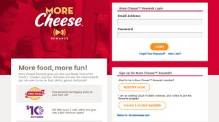 More Cheese Rewards