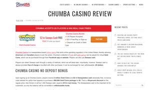 Chumba Casino Review - Chumba Casino $2 No Deposit Bonus Code