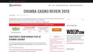 Chumba Casino Review 2019 - Chumba Casino Bonus Code $2 ...