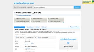 chummyclub.com at WI. totally free dating | hookup a date | compatible ...