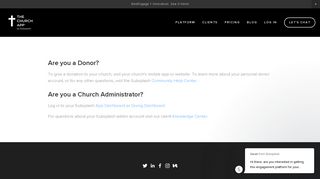 Log in — The Church App | The leader in custom mobile apps for ...