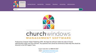 Church Windows Help