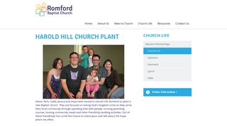 Romford Baptist Church : Church123