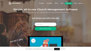 ChurchDesk: Take Your Church Online With Our Userfriendly Church ...
