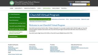 Distance Education - Churchill County School District