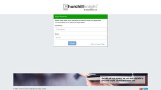 Client Portal - Churchill Knight & Associates Ltd. - Client Web Portal