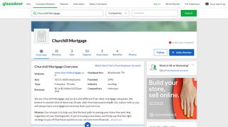 Working at Churchill Mortgage | Glassdoor