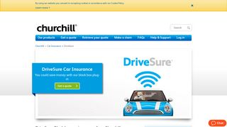 Blackbox Insurance | DriveSure Telematics Car Insurance with Churchill