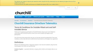 Churchill Insurance DriveSure Telematics