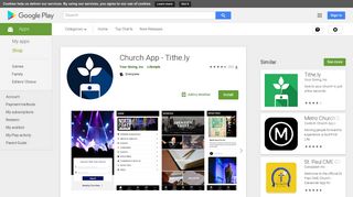 Church App - Tithe.ly - Apps on Google Play