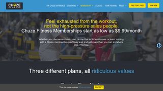 Membership - Chuze Fitness